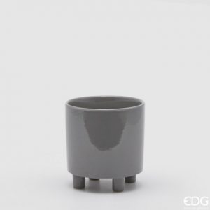 Vaso Chakra cilind.c/piedini H16 D16