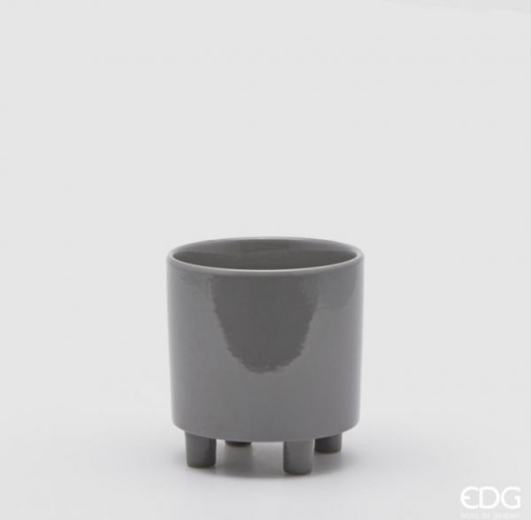 Vaso Chakra cilind.c/piedini H16 D16