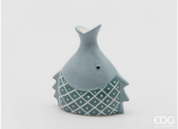 Vaso testa pesce H16xL15