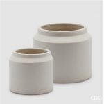 Vaso cachepot class serie 2 pezzi H17 D21,5