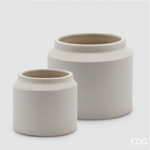 Vaso cachepot class serie 2 pezzi H17 D21,5