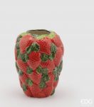 Vaso fragole c/foglie  H22 D17