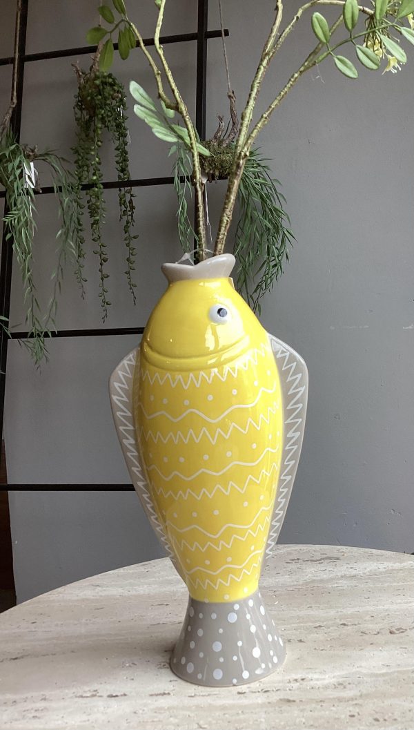 Vaso pesce H26 L13