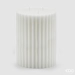Candela profumata righe fresh cotton D15 H21  2950 gr