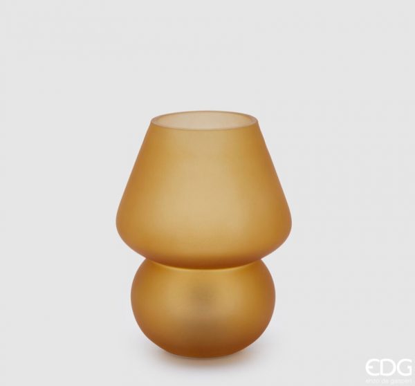 Lampada USB ricaricabile durata 10 ore color ambra H20 D15
