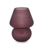 Lampada USB ricaricabile durata 10 ore colore bordeaux H20 D15