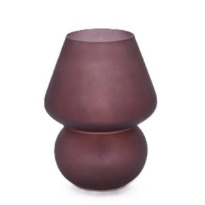Lampada USB ricaricabile durata 10 ore colore bordeaux H20 D15