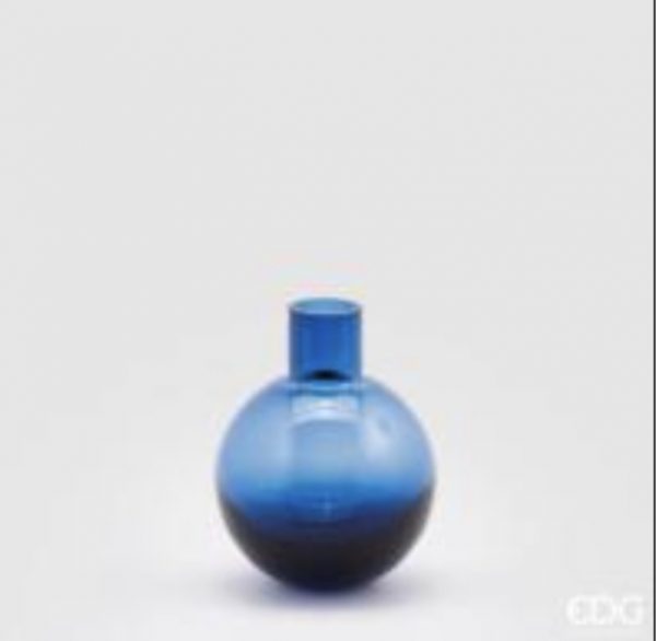 Vaso vetro terra D12 H15