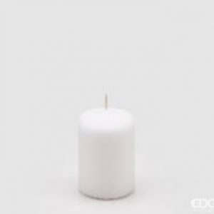 Candela classica moccolo colore bianco H 7 D 5 107 gr durata 18 0re
