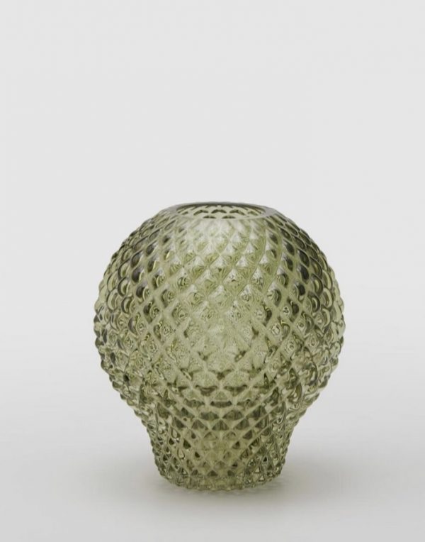vaso rotondo con rombi H16 D15