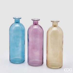 Vaso bottiglia 3 col H26 D8,5