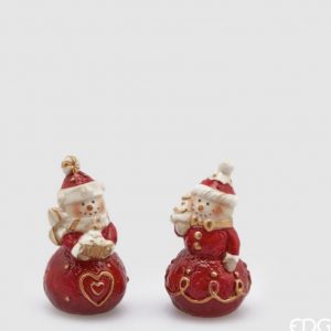 Pupazzo di neve H 9 cm