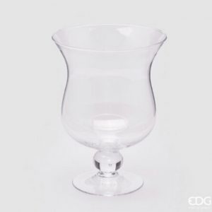 Vaso vetro coppa H25 D17