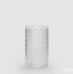 Vaso cilindro rombi H19 D11