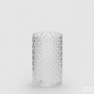 Vaso cilindro rombi H19 D11