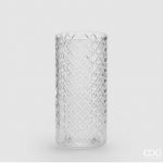 Vaso cilindro rombi H24 D11