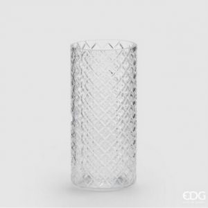Vaso cilindro rombi H24 D11