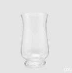 Vaso vetro tulip H30 D18