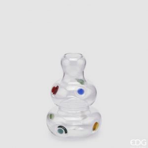 Vaso vetro pois H15 D10
