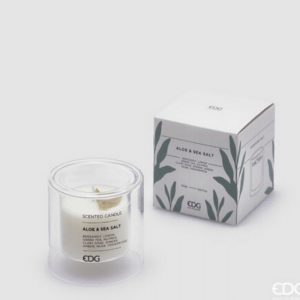 Candela profumata aloe & sea salt 100 gr durata 20h