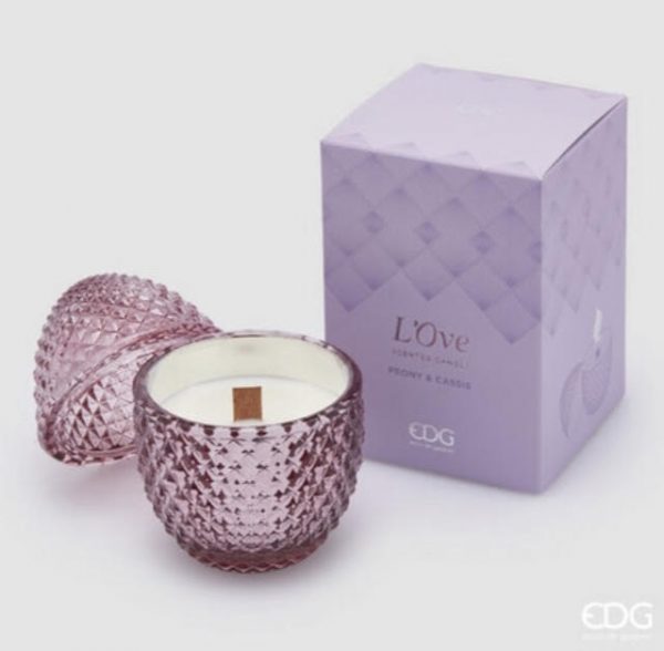 Candela profumata L'Ove 105gr durata 20 Ore