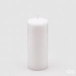 Candela Classica moccolo colore bianco H15 D5  335gr durata 38 ore