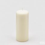 Candela Classica Moccolo Colore Avorio H15 D5  335gr