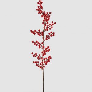 Ramo bacche rosse H100