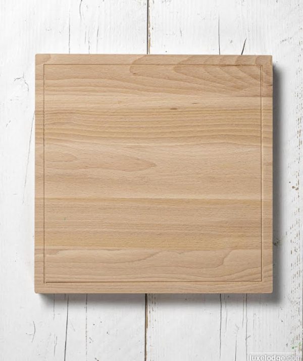 Tagliere legno 30x30x3H