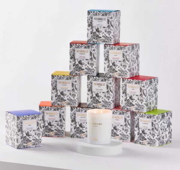 Candela profumata black forest aspen 470gr durata 48h