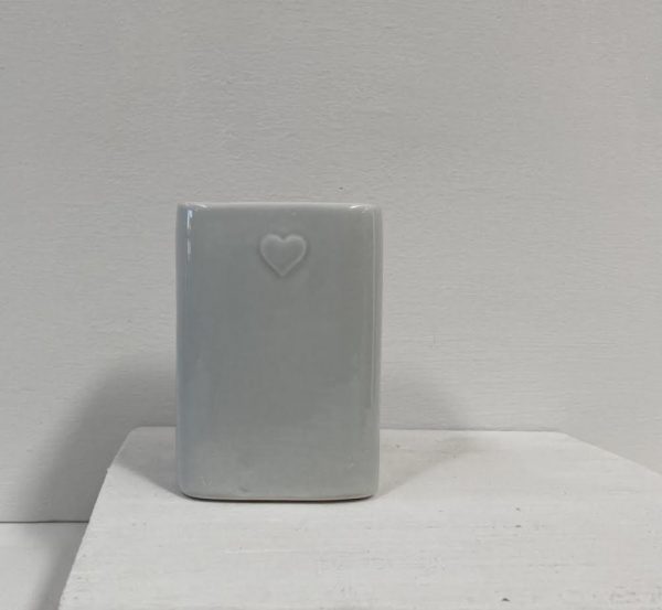 Portaspazzolini con cuore H10 L7