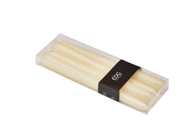 Box 4 candele stelo classic H20 avorio