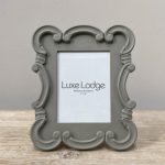 Porta foto legno grigio 13x18H