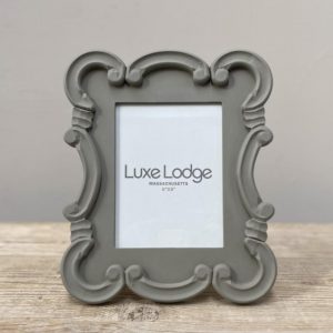 Porta foto legno grigio 13x18H