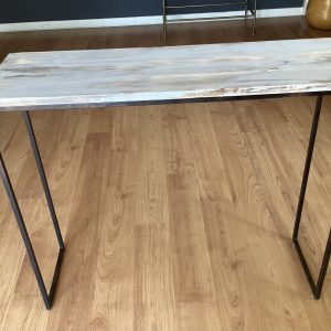Consolle vintage ferro legno H88  P31 L100