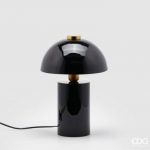 Lampada glossy fungo black H39 D26