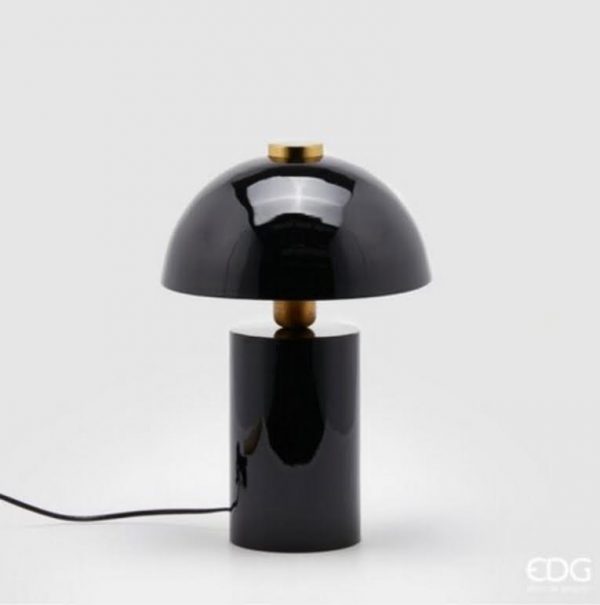 Lampada glossy fungo black H39 D26