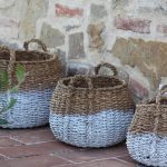 Cesto balza bianca D24 H24