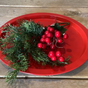 ambiente vassoio rosso