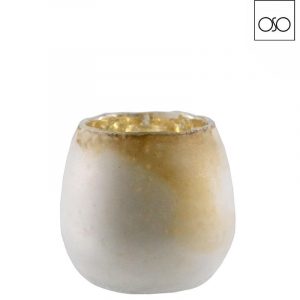 Vasetto porta tealight opaco 9x9H