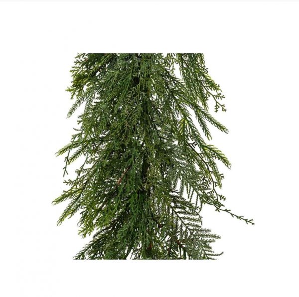 Festone pvc verde 15x180x7H