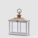 Lanterna legno c/tetto 16x42x47H