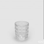 Bicchiere/portacandela optic tumbler EDG H9,6 D8