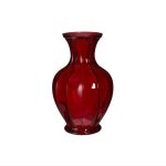 Vaso vetro rosso Aivy D28,50xH17,50