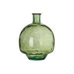 Vaso vetro verde H40,00 cm