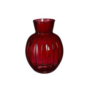 Vaso vetro rosso Aivy D17,50xH 24,00
