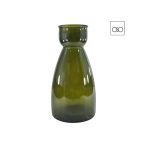 Vaso Senna alto vetro verde muschio 21,50xH43,50