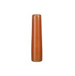 Vaso monofiore Andra vetro cannella 7,00xH30,50