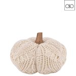 Zucca c/gambo legno tricot  diam 15 H13