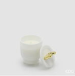 Candela jolie con profumo con vaso h11